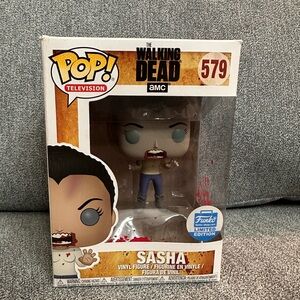 Funko Pop Television: The Walking Dead Sasha #579  Limited Edition Vinyl Figure
